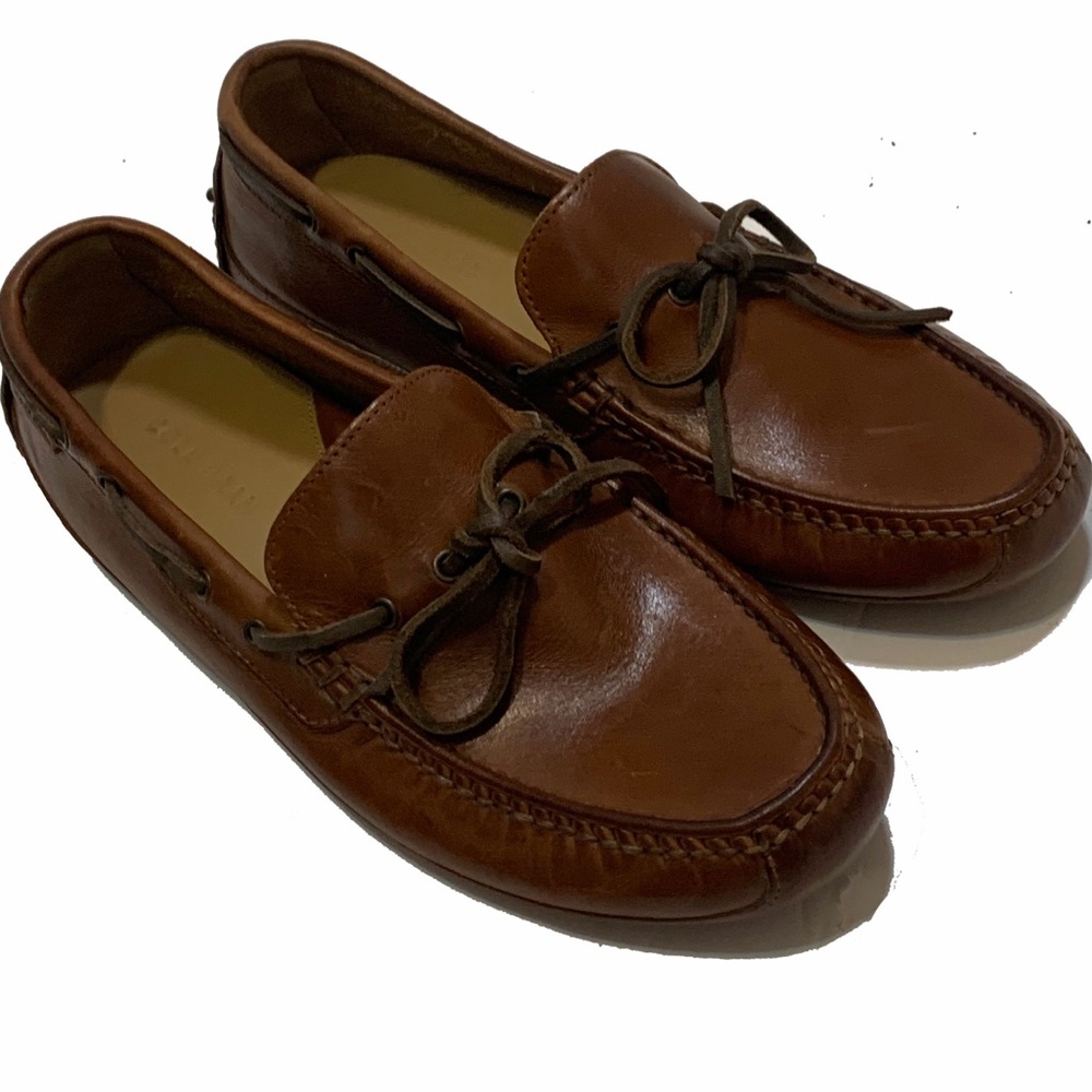 9 / Cole Haan Men's Brown Leather Loafers